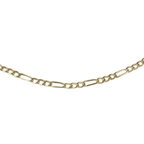 14K Yellow Gold 2.85mm Semi-Solid Curb Link Chain Necklace Bracelet or Anklet 
